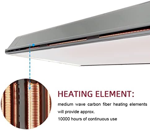 MWUCAIXIA Indoor Infrared Heater