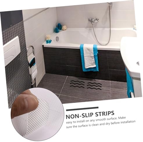 PRETYZOOM Anti-Slip Stickers Set 24pcs for Bathroom Tub