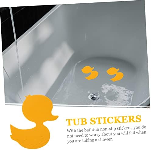 DECHOUS Bathtub Non-Slip Stickers with Fun Duck Pattern