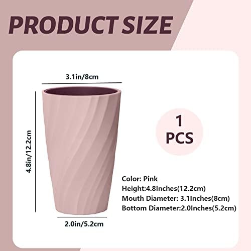 Unbreakable Bathroom Tumbler Cup - Pink