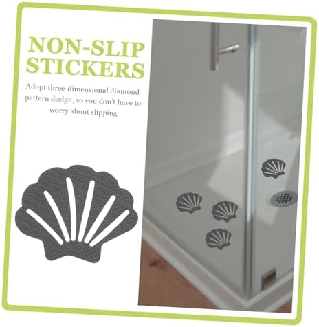 LABRIMP 30pcs Shell Design Non-Stick Bathtub Safety Stickers