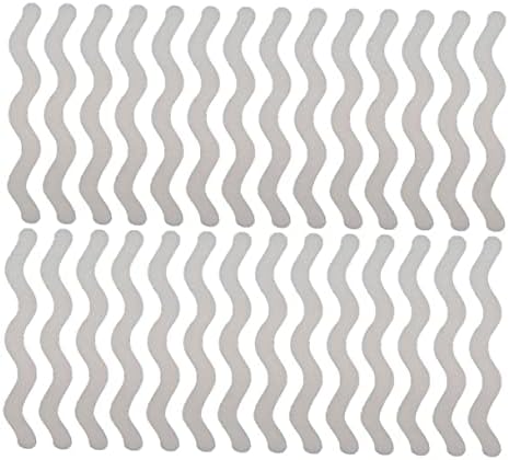 Unomor Non-Slip Bathtub Stickers 36pcs S Shape Design