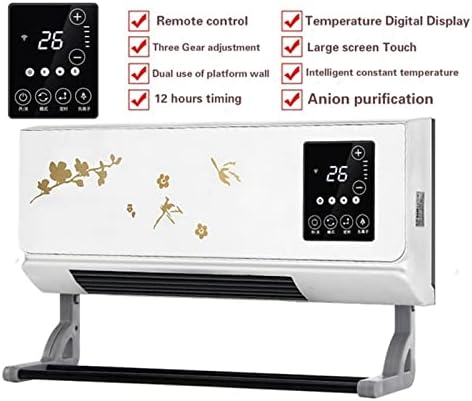 ZOCWJK 2000W Wall Mounted Space Heater with Cooling and Remote Control