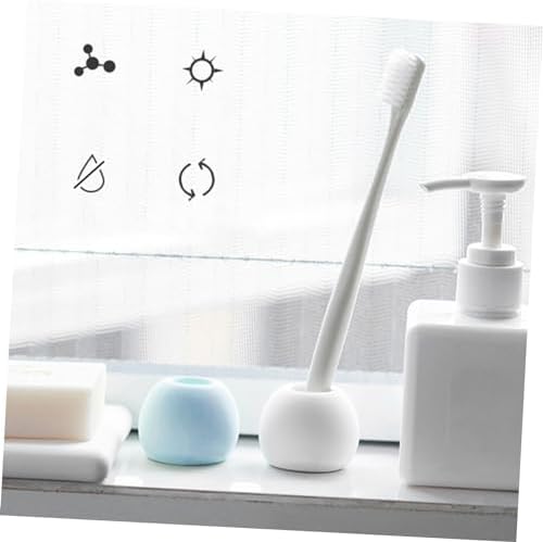 PRETYZOOM Waterproof Toothbrush Holder with Diatomite Material