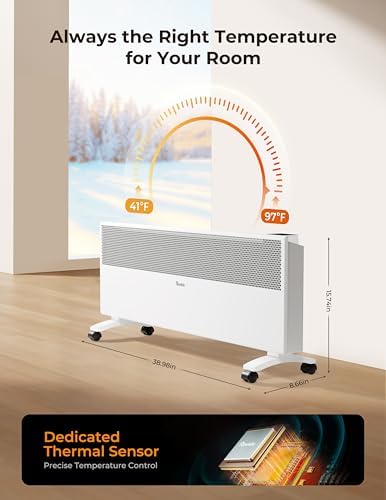 Reekie Smart Convection Panel Heater with Alexa