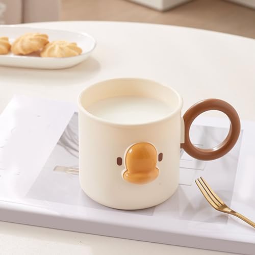 2PCS Cartoon Toothbrush Cup with Holder for Kids and Couples