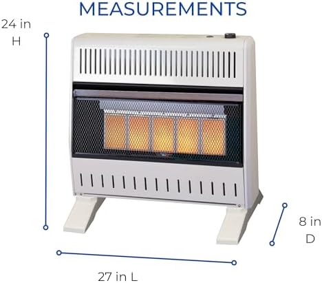 ProCom Natural Gas Ventless Infrared Heater 30000 BTU