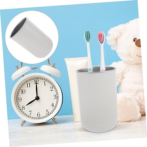2pcs Reusable Stainless Steel Toothbrush Holder for Bathroom and Travel