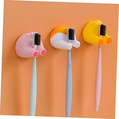 PRETYZOOM Animal Butt Hook Hanger Wall Toothbrush Holder