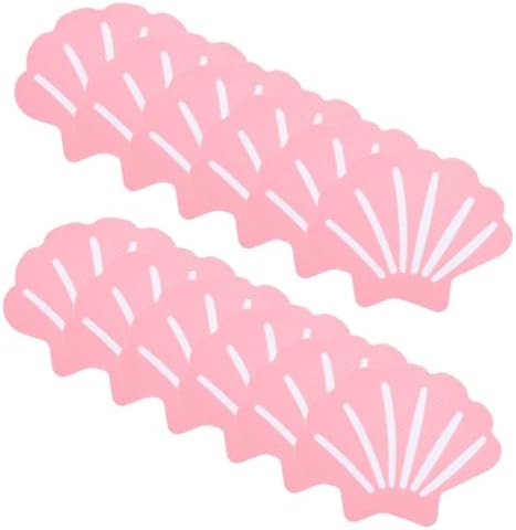 VOSAREA 12Pcs Shell Design Non-Slip Tub Stickers