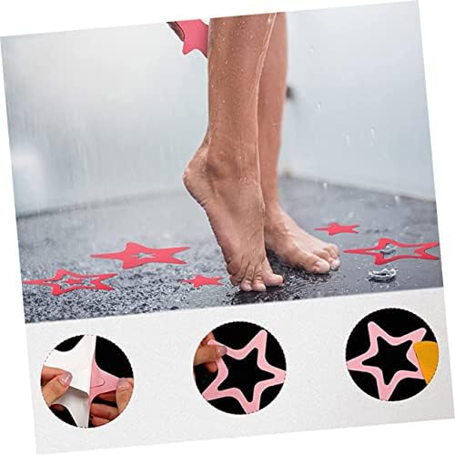 12pcs Star Shape Non-Slip Bathroom Stickers for Bathtub and Shower