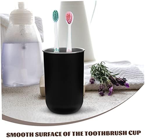 HOOTNEE 2Pcs Multi-Purpose Stainless Steel Mouthwash Cup Set for Bathroom Use