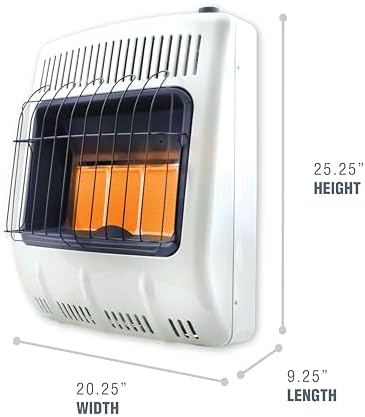 Mr Heater 20000 BTU Vent Free Dual Fuel Heater