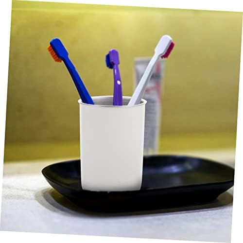 HOOTNEE 2pcs Stainless Steel Toothbrush Cup Set