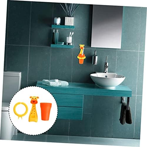 MAGICLULU No-Punching Toothbrush Cup with Holder