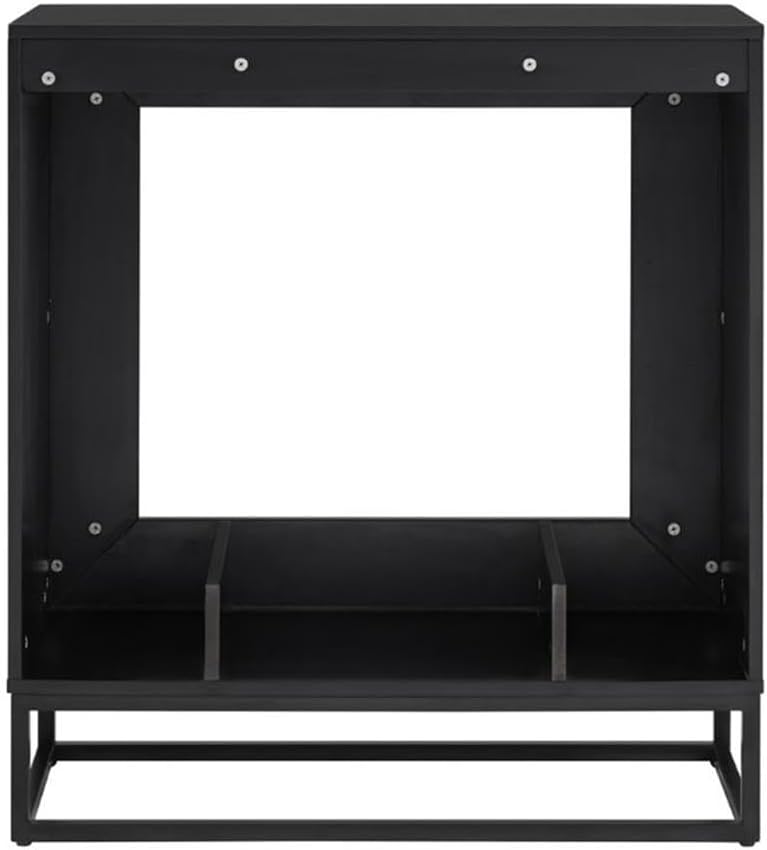 Bowery Hill Electric Fireplace in Black