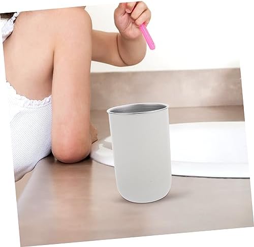 PAMINGONO Multi-Functional Stainless Steel Bathroom Cup for Toothbrush Storage
