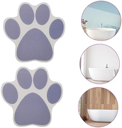 Ciieeo 20pcs Cartoon Dog Footprint Anti-Slip Bathtub Decals