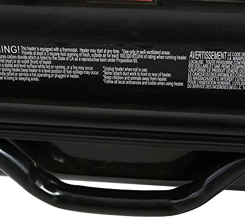 Remington 140000 BTU Kerosene Diesel Heater for Large Spaces 1