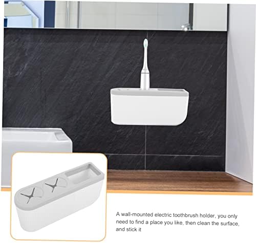 IWOWHERO Wall Mounted Toothbrush Holder