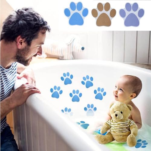 Non-Slip Bathtub Stickers with Scraper for Safe Bathing 1