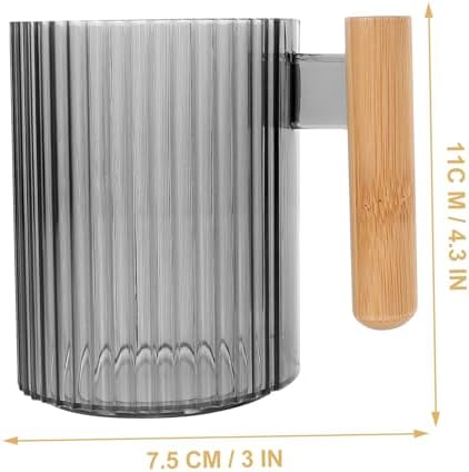 LIFKOME 4Pcs Reusable Toothbrush Holder Cup for Bathroom and Travel