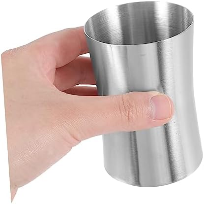 GLEAVI Modern Stainless Steel Toothbrush Holder Cup