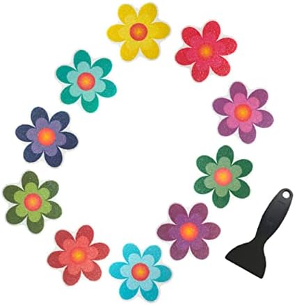 ABOOFAN Anti-Slip Bath Tub Stickers Daisy Pattern