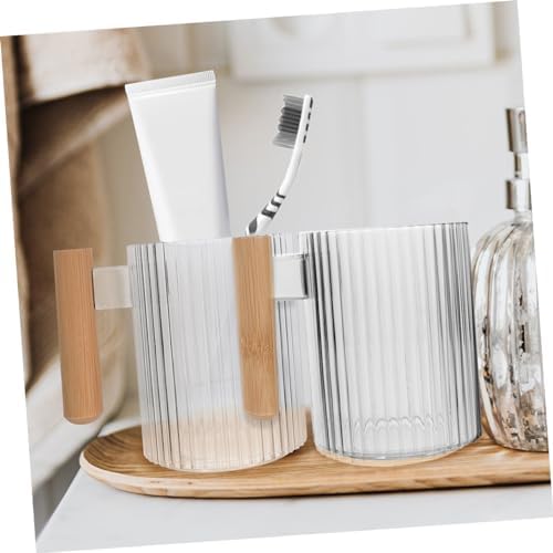 ULTECHNOVO 4Pcs Reusable Toothbrush Holder Cups