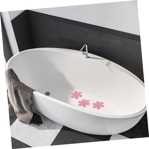 BUGUUYO 20pcs Non-Slip Flower Bathtub Decals 1