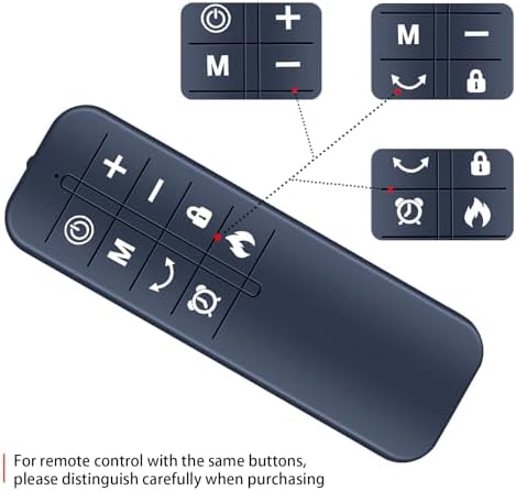 RETROSUN Replacement Remote Control for Uthfy 38 Electric Space Heater
