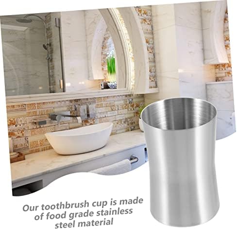 Amosfun Travel Toothbrush Cup with Holder 1
