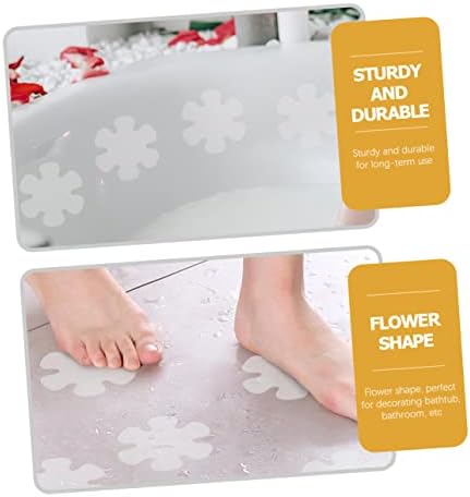 WOONEKY Bathtub Non-Slip Stickers 12 Pack Deco