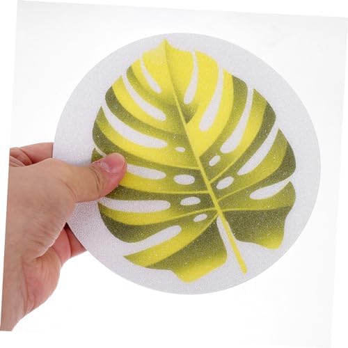 FOYTOKI Leaf Design Bathtub Skid Decals Set