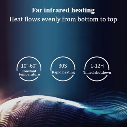 Dalumian Heated Floor Mat - Electric Carpet for Home Bedroom