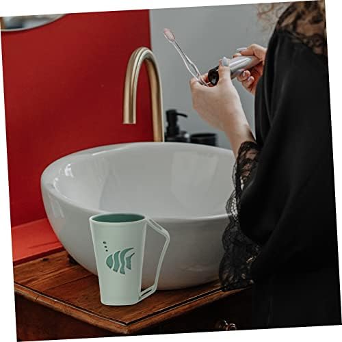 Hemoton Reusable Toothbrush Holder Cups for Kids and Adults