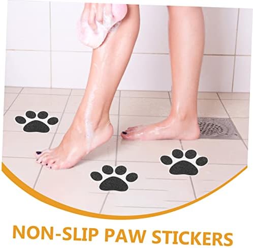 Non-Slip Bathtub Stickers 10pcs Paw Design Decals