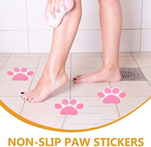 10pcs Paw Design Anti-Slip Stickers for Dog and Cat