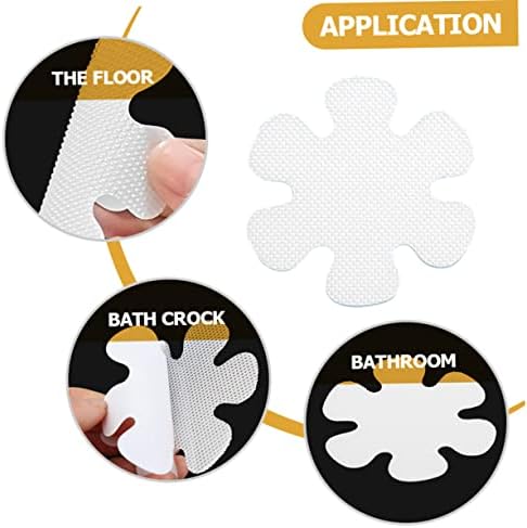WOONEKY Bathtub Non-Slip Stickers 12 Pack Deco