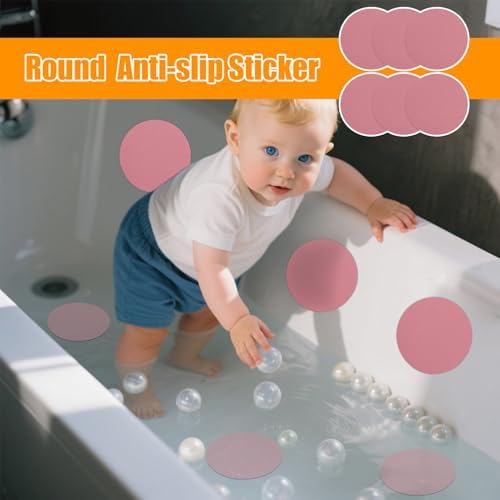 Round Anti-Slip Sticker for Bathtub Safety