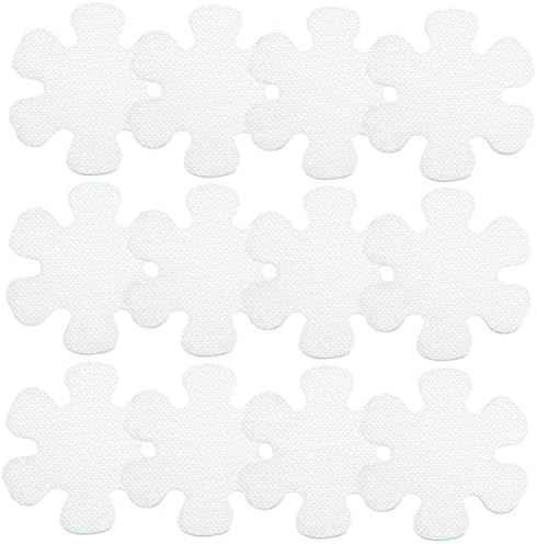 12pcs Flower Design Non-Slip Stickers for Bathroom