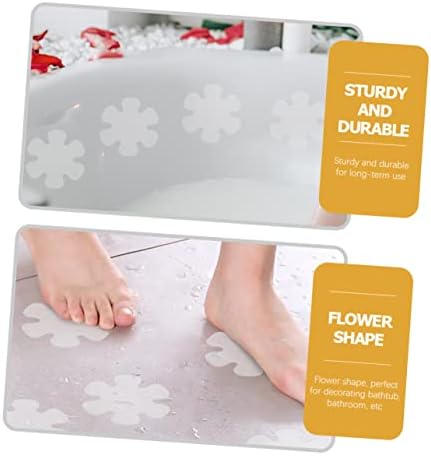 1Set Flower Non-Slip Bath Stickers for Safety