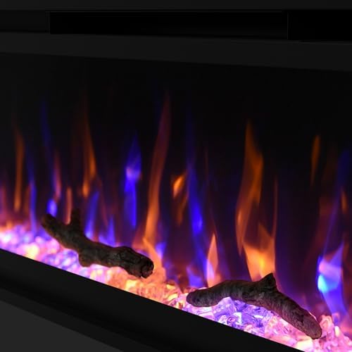 Feelcoo 60 Inch Ultra-Thin Electric Fireplace