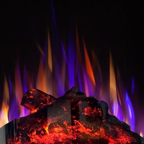 SheerAIRE 18 Electric Fireplace with Flame Effect and 3-Speed Heating
