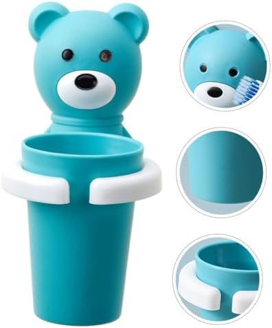 Wall Mounted Toothbrush Holder with Cartoon Design