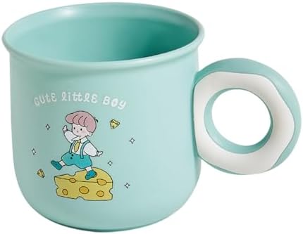 Cute Kawaii Toothbrush Holder with Donut Handle Blue