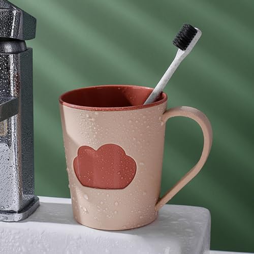 VixorLuilith Toothbrush Cup 301-400ml Light Red