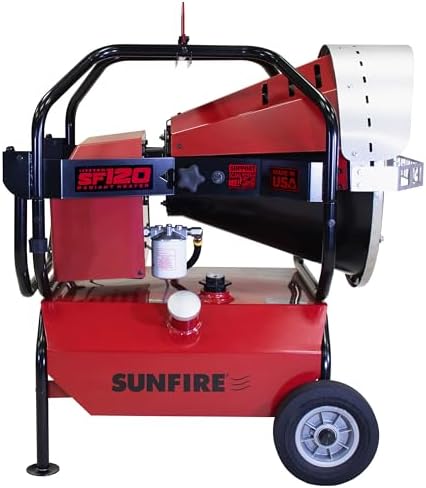 Sunfire Radiant Heater SF120 - 120000 BTUs KeroseneDiesel