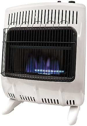 Mr Heater 20000 BTU Dual Fuel Wall Heater - White