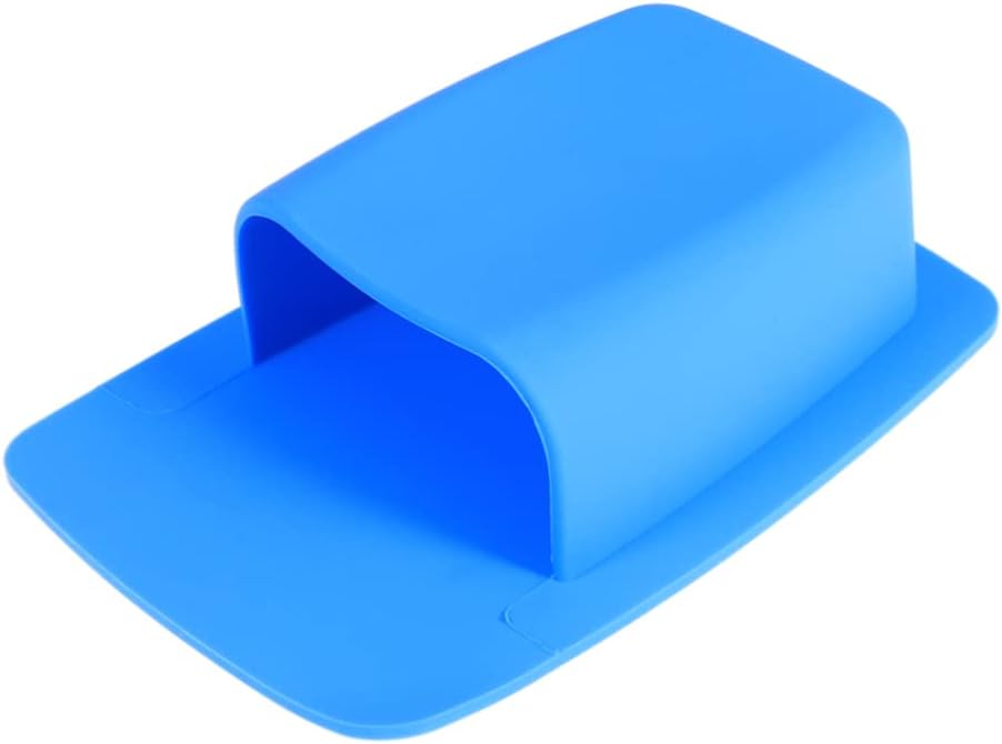 HEALLILY Toilet Organizer Wall Mount Toothbrush Holder Silicone Bathroom Storage 1